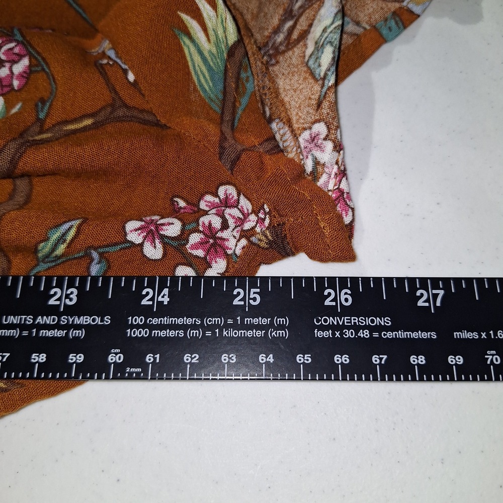 Dress Cottagecore Maxi Floral Boho Bohemian Short Sleeve Resortwear Plus 4XL - Picture 6 of 16